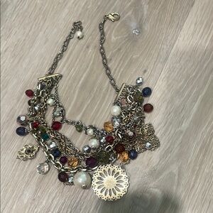Elegant Multicolor Statement Necklace